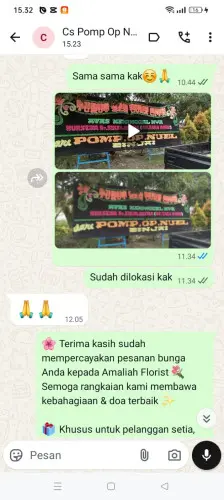 Testimonial Papan Bunga kupahandap